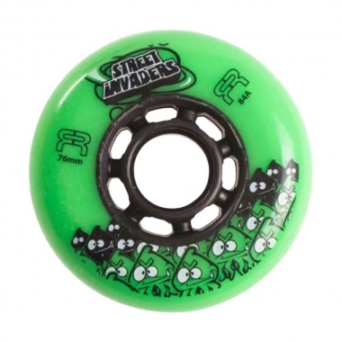FR Street Invider 76mm/84Α Wheel - Green