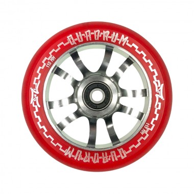 AO SCOOTERS Quadrum Clear Wheel 115mm - Red