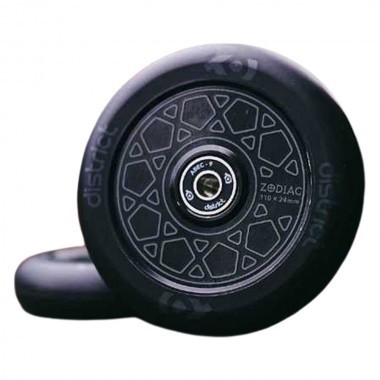 Ροδάκι District Zodiac 110χιλ., Black