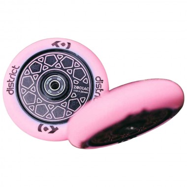 Ροδάκι District Zodiac 110χιλ., Pink/Black