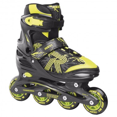 ROCES jokey 3.0 adjustable inline skate - Black/Lime