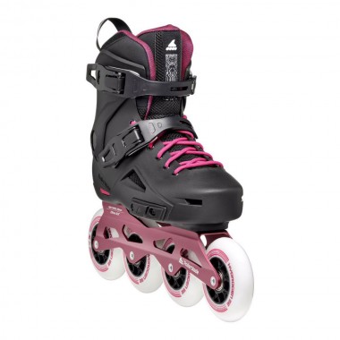 ROLLERBLADE Lightning 90 W Πατίνια - Μαύρο/Σανγκρία