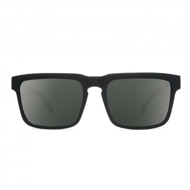 SPY HELM SOFT MATTE BLACK-HAPPY GRAY GREEN