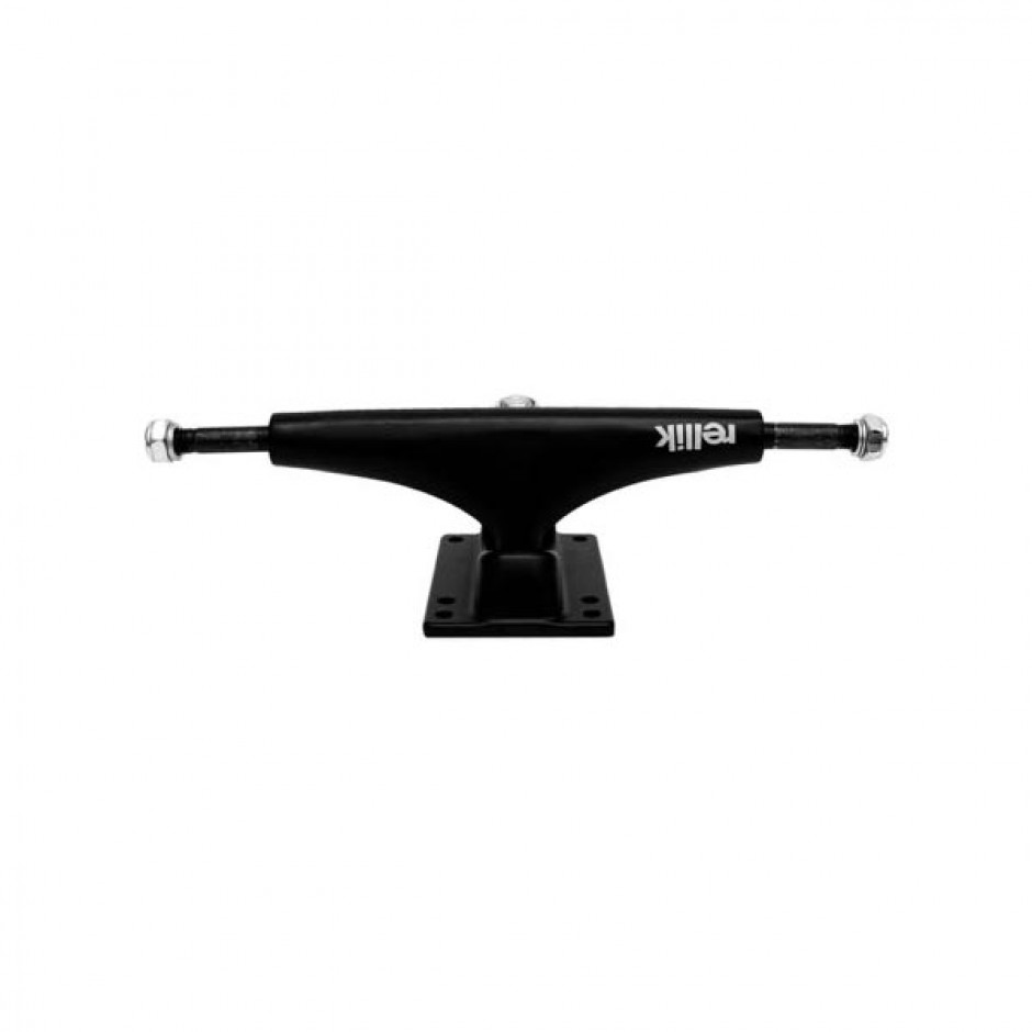 RELLIK SKATEBOARD TRUCKS BLACK 5.5