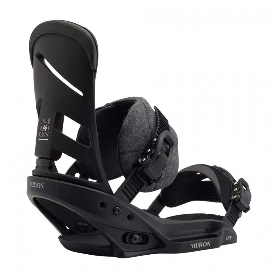 BURTON MISSION EST SNOWBOARD BINDING BLACK | Skateshop