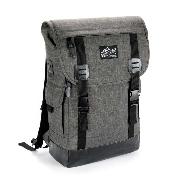 HORSEFEATHERS BOURNE BACKPACK HEATHER GRAY