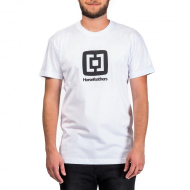 HORSEFEATHERS FAIR T-SHIRT WHITE