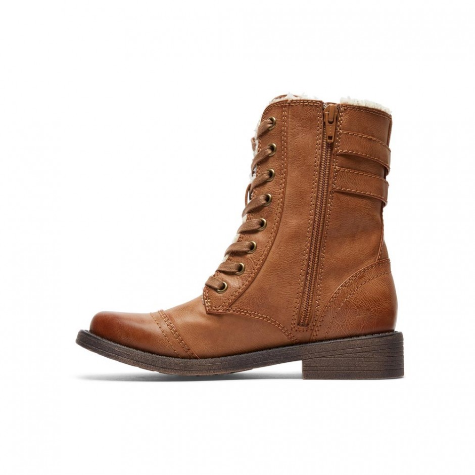 ROXY DOMINGUEZ BOOTS TAN