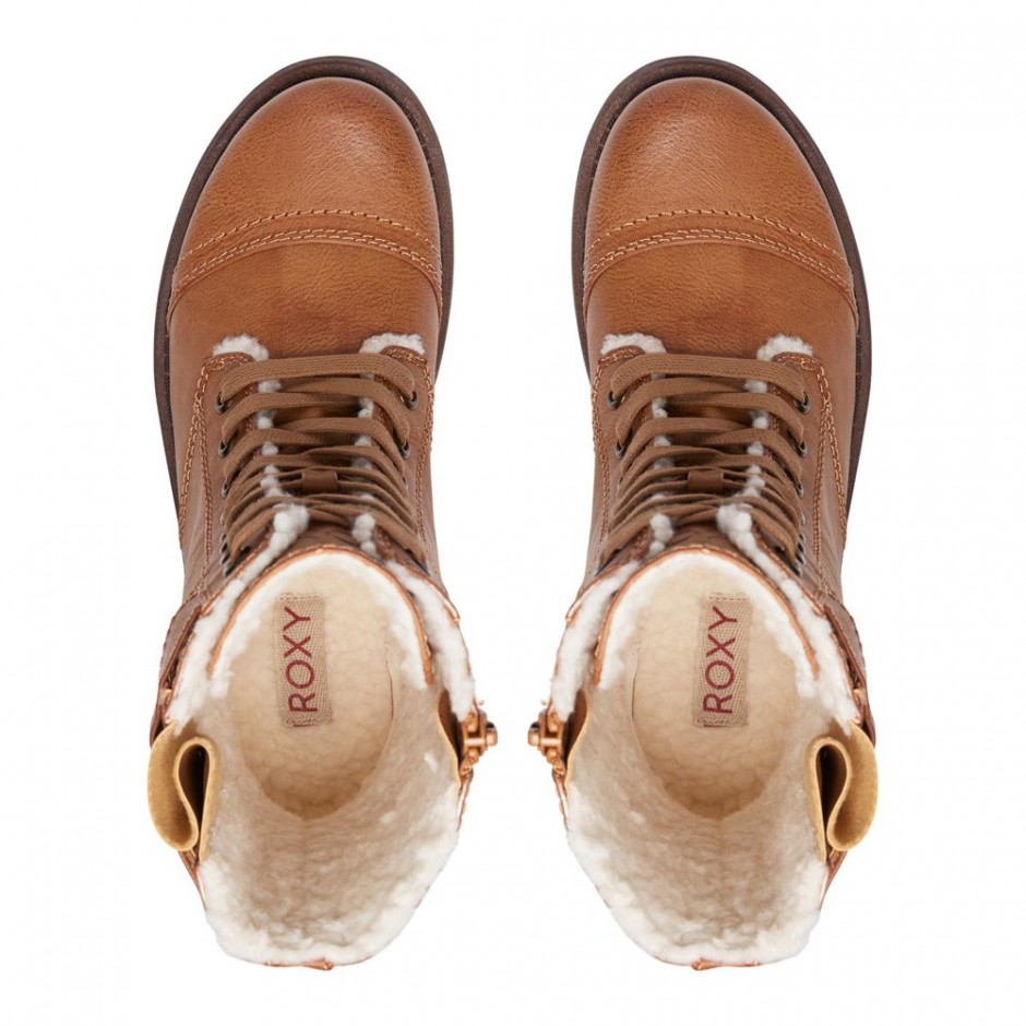ROXY DOMINGUEZ BOOTS TAN