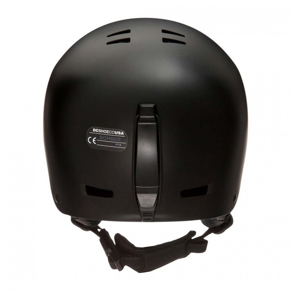 DC BOMBER SNOW HELMET BLACK
