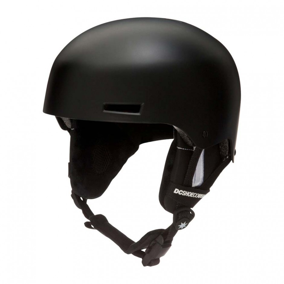 DC BOMBER SNOW HELMET BLACK