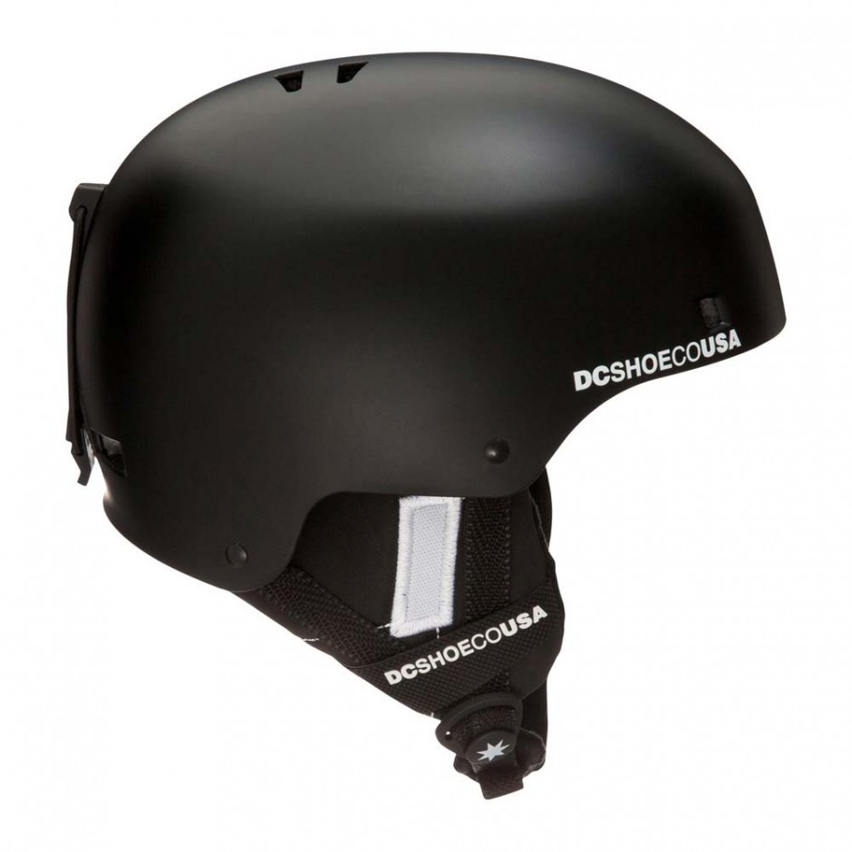 DC BOMBER SNOW HELMET BLACK