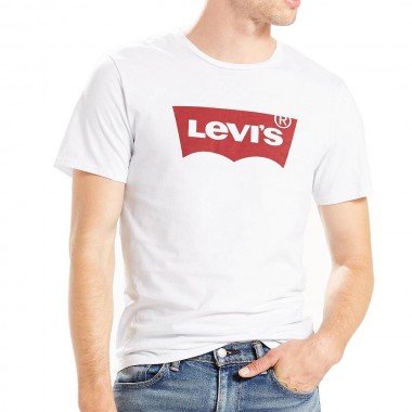 LEVI’S® HM GRAPHIC SET IN NECK TEE WHITE