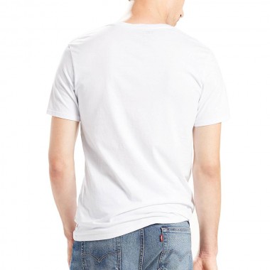 LEVI’S® HM GRAPHIC SET IN NECK TEE WHITE