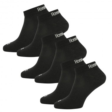 HORSEFEATHERS RAPID SOCKS 3PACK BLACK