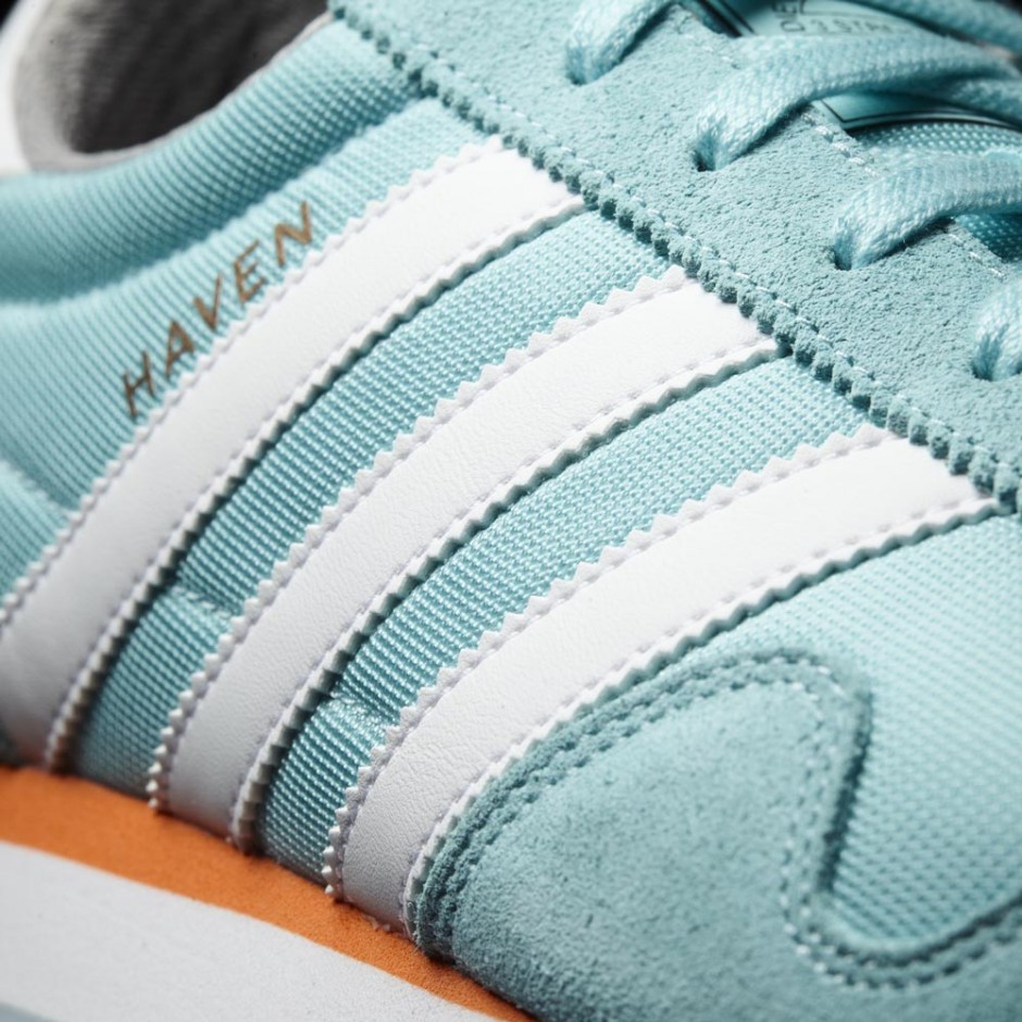 ADIDAS HAVEN SHOES CLAQUA/FTWWHT/EASORA