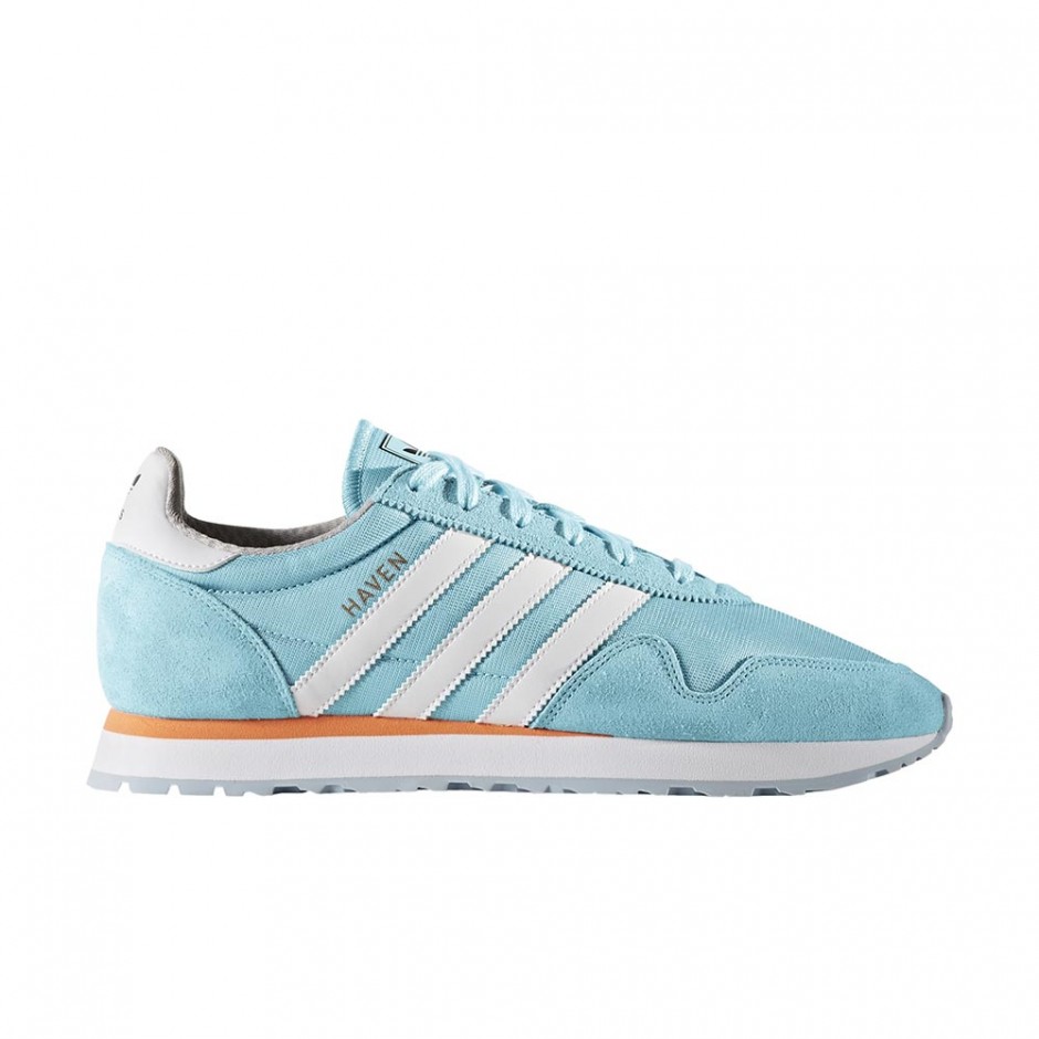 ADIDAS HAVEN SHOES CLAQUA/FTWWHT/EASORA