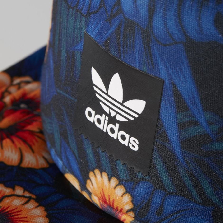 ADIDAS FLORAL TRUCKER CAP MULTICOLOR