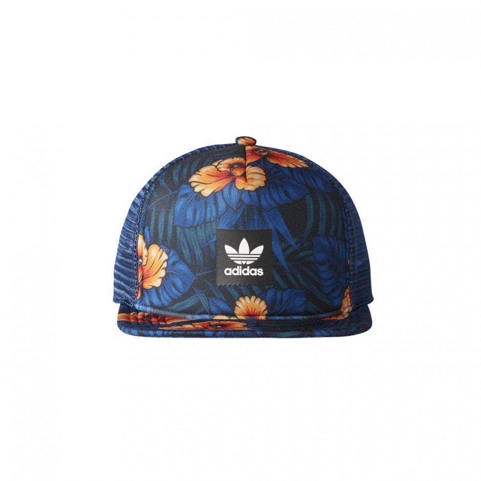 ADIDAS FLORAL TRUCKER CAP MULTICOLOR