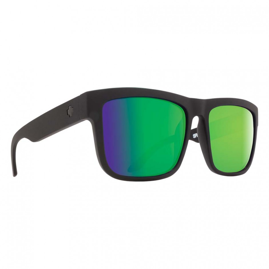 SPY DISCORD MATTE BLACK-HAPPY BRONZE POLARwGRN SPECTRA