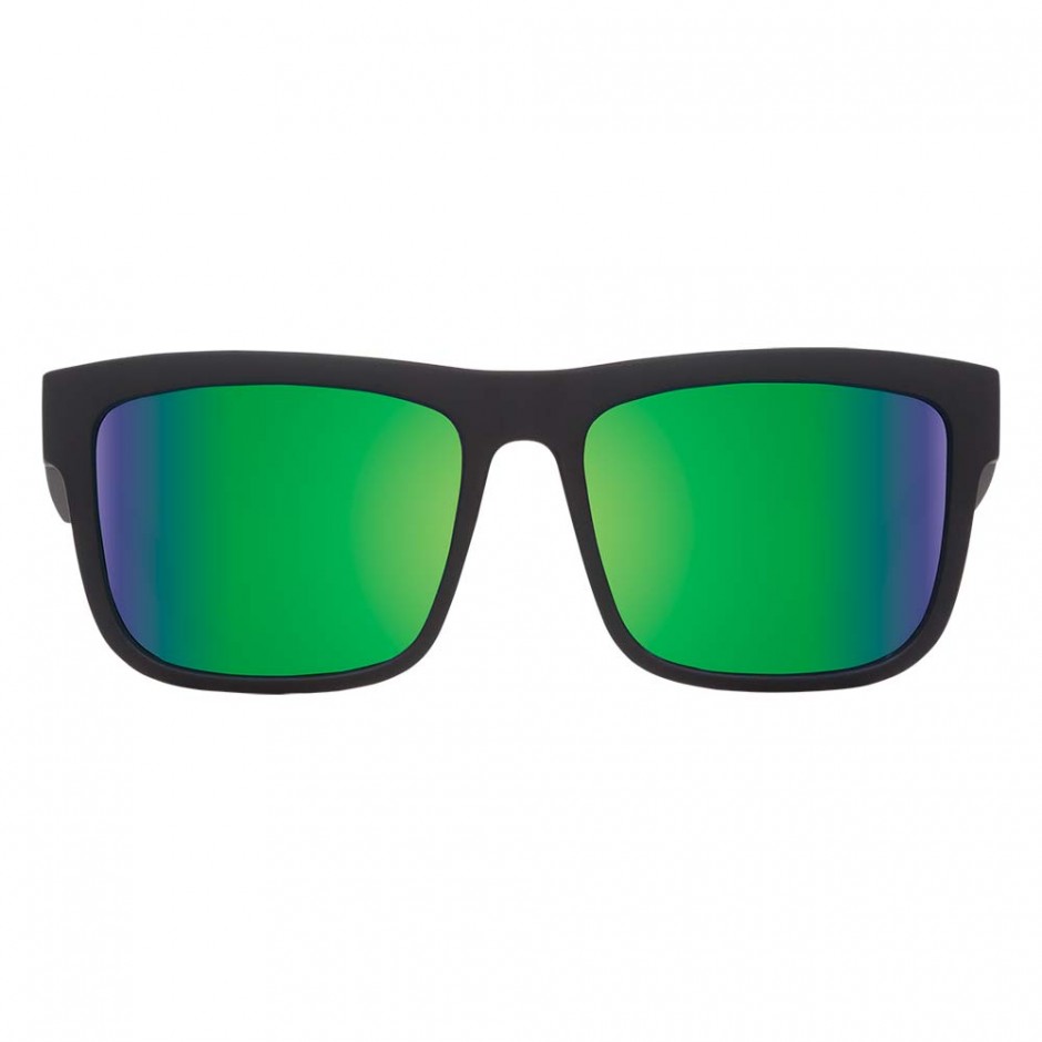 SPY DISCORD MATTE BLACK-HAPPY BRONZE POLARwGRN SPECTRA