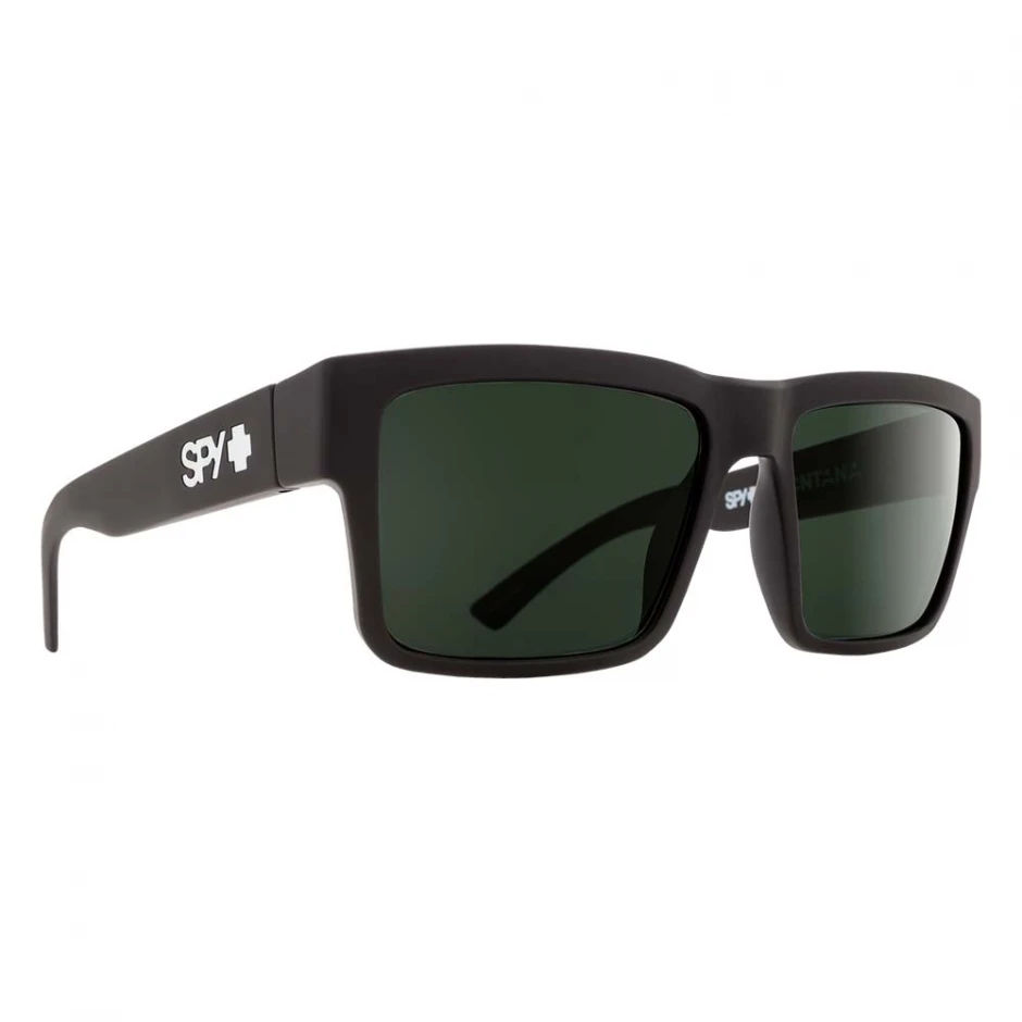 SPY MONTANA SOFT MATTE BLACK - HAPPY GRAY GREEN
