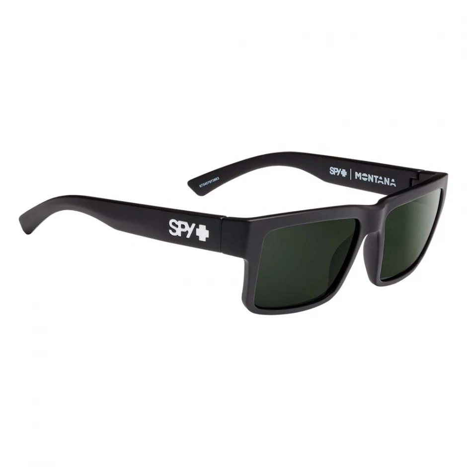 SPY MONTANA SOFT MATTE BLACK - HAPPY GRAY GREEN