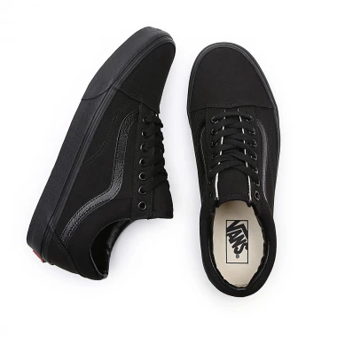 VANS OLD SKOOL SHOES BLACK/BLACK