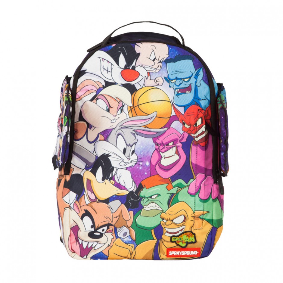 SPRAYGROUND SPACE JAM GOOD VS EVIL BACKPACK