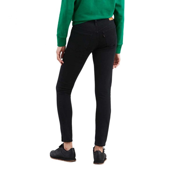 LEVI'S® 501® SKINNY W JEANS BLACK HEART | Skateshop
