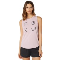 FOX STAGED MUSCLE TANK LILAC