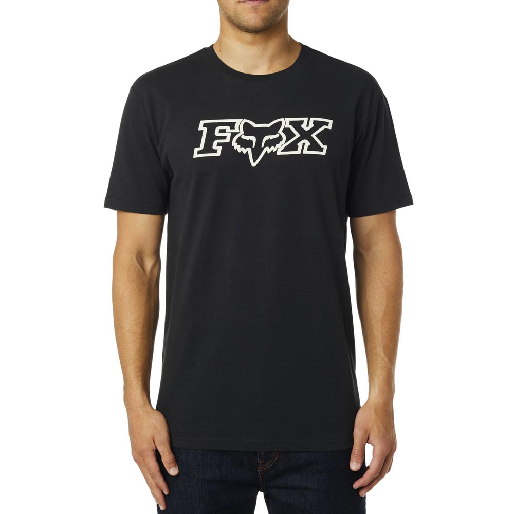 Fox Racing F Head X Airline T-Shirt-Black/Grey-XL 