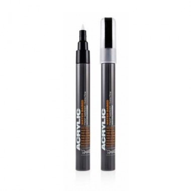 MONTANA ACRYLIC MARKER 0.7MM EXTRA FINE SH 9000 BLACK