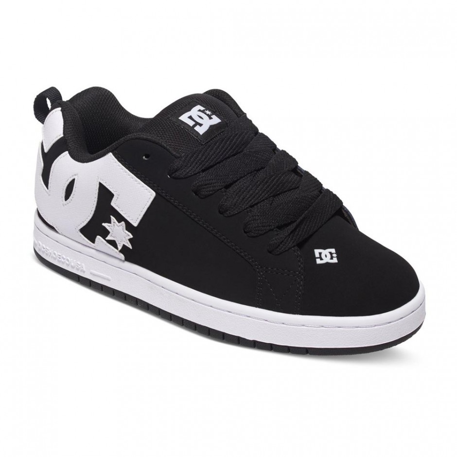 DC COURT GRAFFIK SHOES BLACK/GREY/WHITE