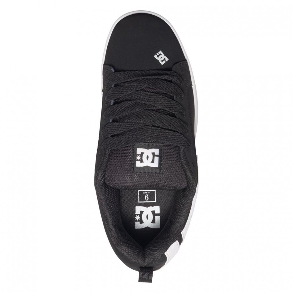 DC COURT GRAFFIK SHOES BLACK/GREY/WHITE