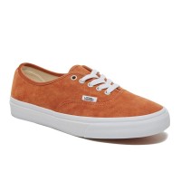 VANS AUTHENTIC (PIG SUEDE) LEATHER BROWN/TRUE WHITE