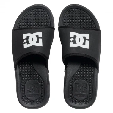 DC BOLSA MENS SLIDER SANDALS BLACK