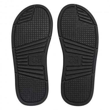 DC BOLSA MENS SLIDER SANDALS BLACK
