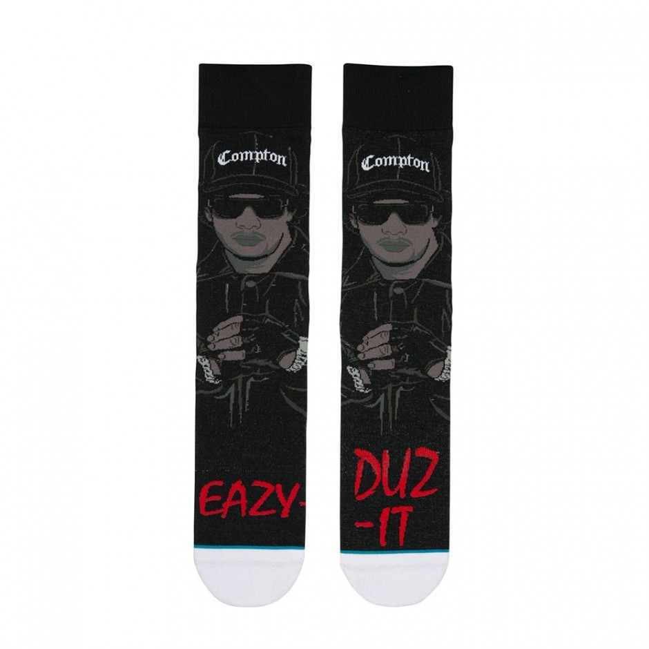 STANCE EAZY DUZ IT SOCKS BLACK