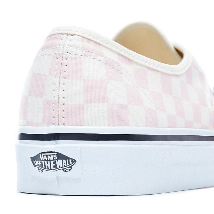 VANS AUTHENTIC SHOES CHECKERBOARD CHALK PINK/CLASSIC WHITE