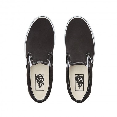 VANS CLASSIC SLIP-ON SHOES BLACK