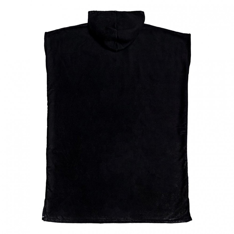 QUIKSILVER SURF PONCHO BLACK