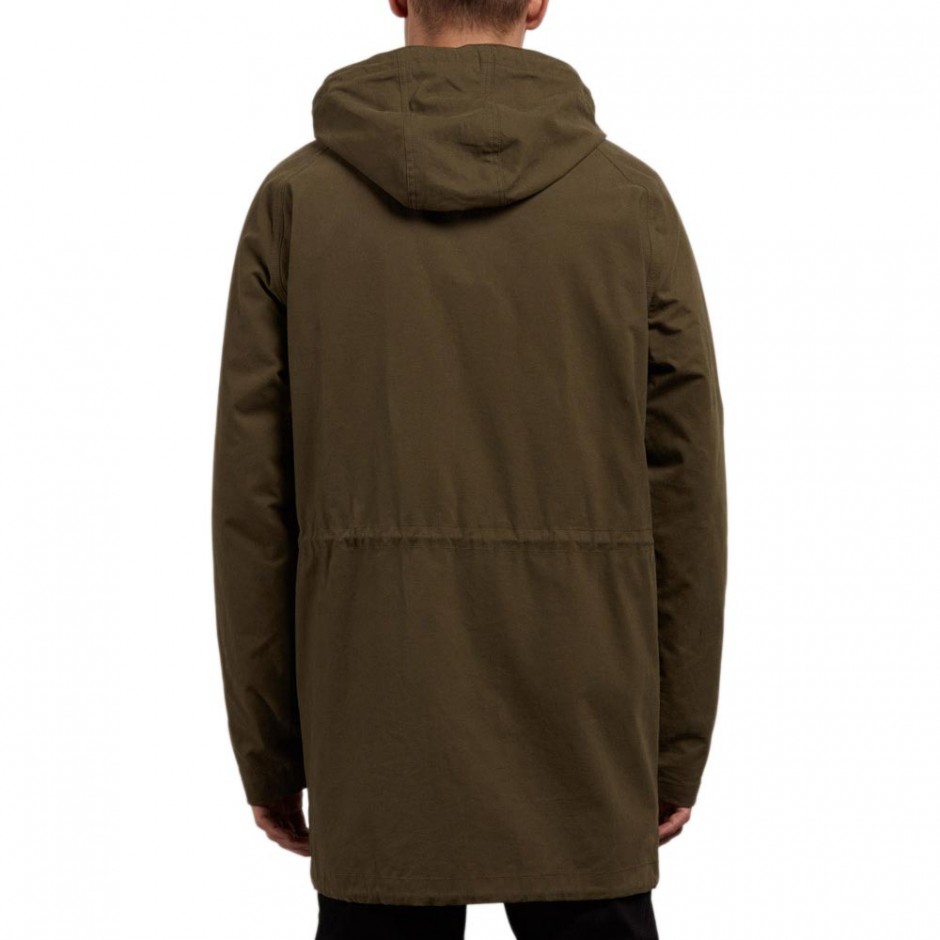 VOLCOM STONER PARKA JACKET MILITARY