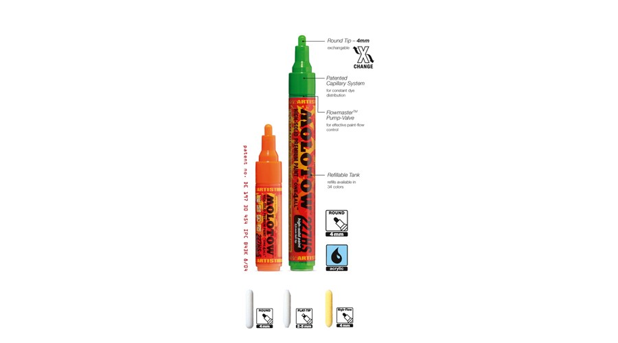 MOLOTOW ONE4ALL 227HS-S MARKER