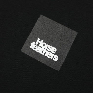 HORSEFEATHERS DUNK SWEATSHIRT BLACK