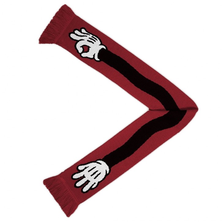 THE DUDES FUCKING COLD SCARF MAROON