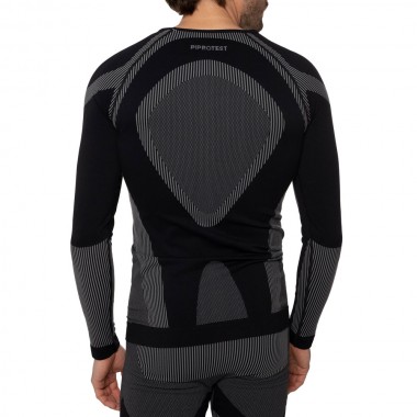 PROTEST TIMP THERMO TOP TRUE BLACK