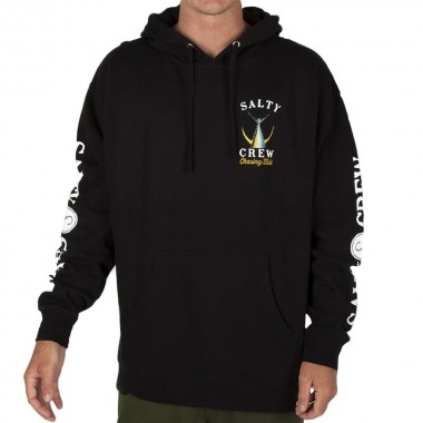 SALTY CREW TAILED HOODIE BLACK