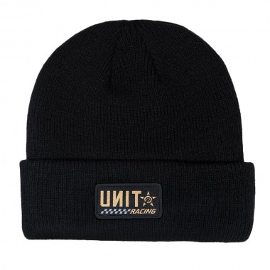 UNIT RACING TEAM BEANIE BLACK
