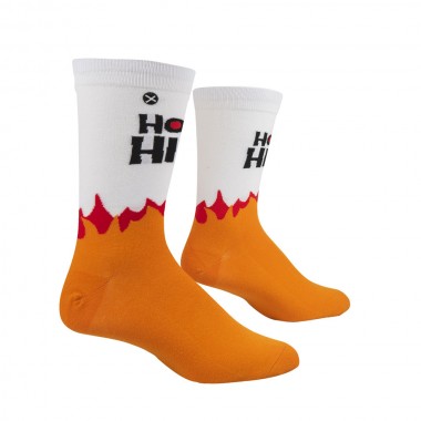 ODD SOX X HOW HIGH BURN CREW SOCKS